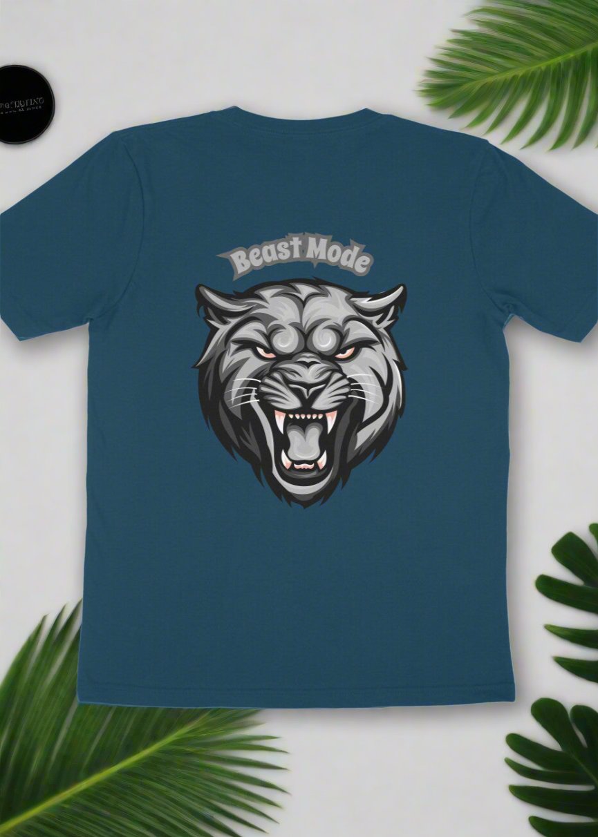 Bilkool Safari Beast Mode Half Sleeve T-Shirt