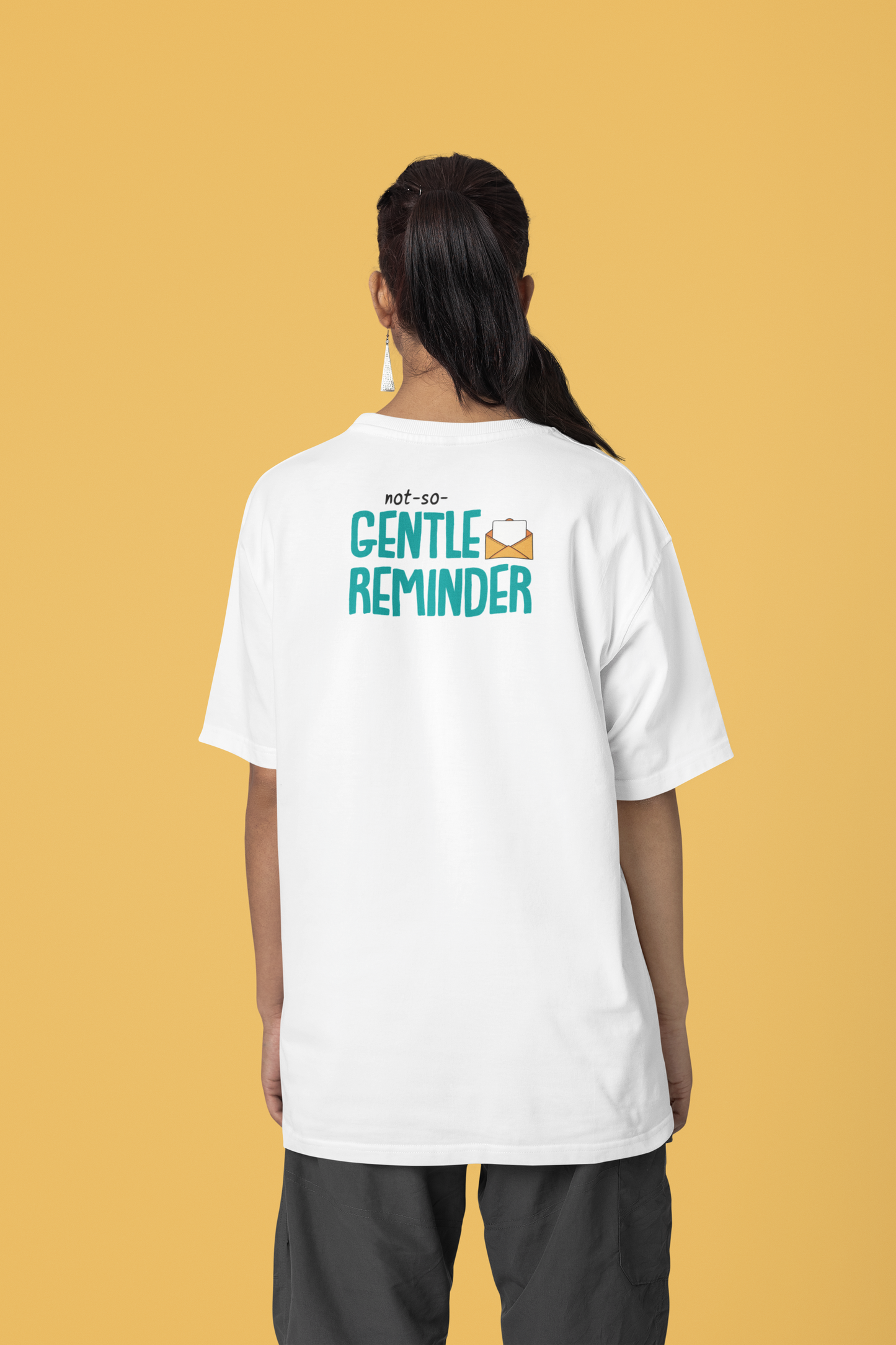 Corporat Not So Gentle Reminder Oversized T-Shirt