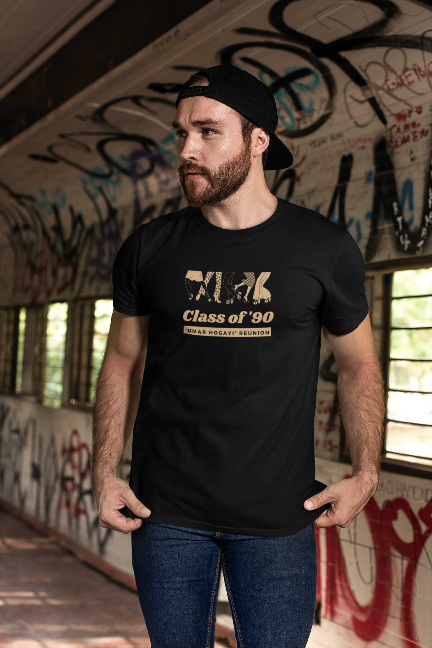 Bilkool Class of 90s Cotton Half Sleeve T-Shirt