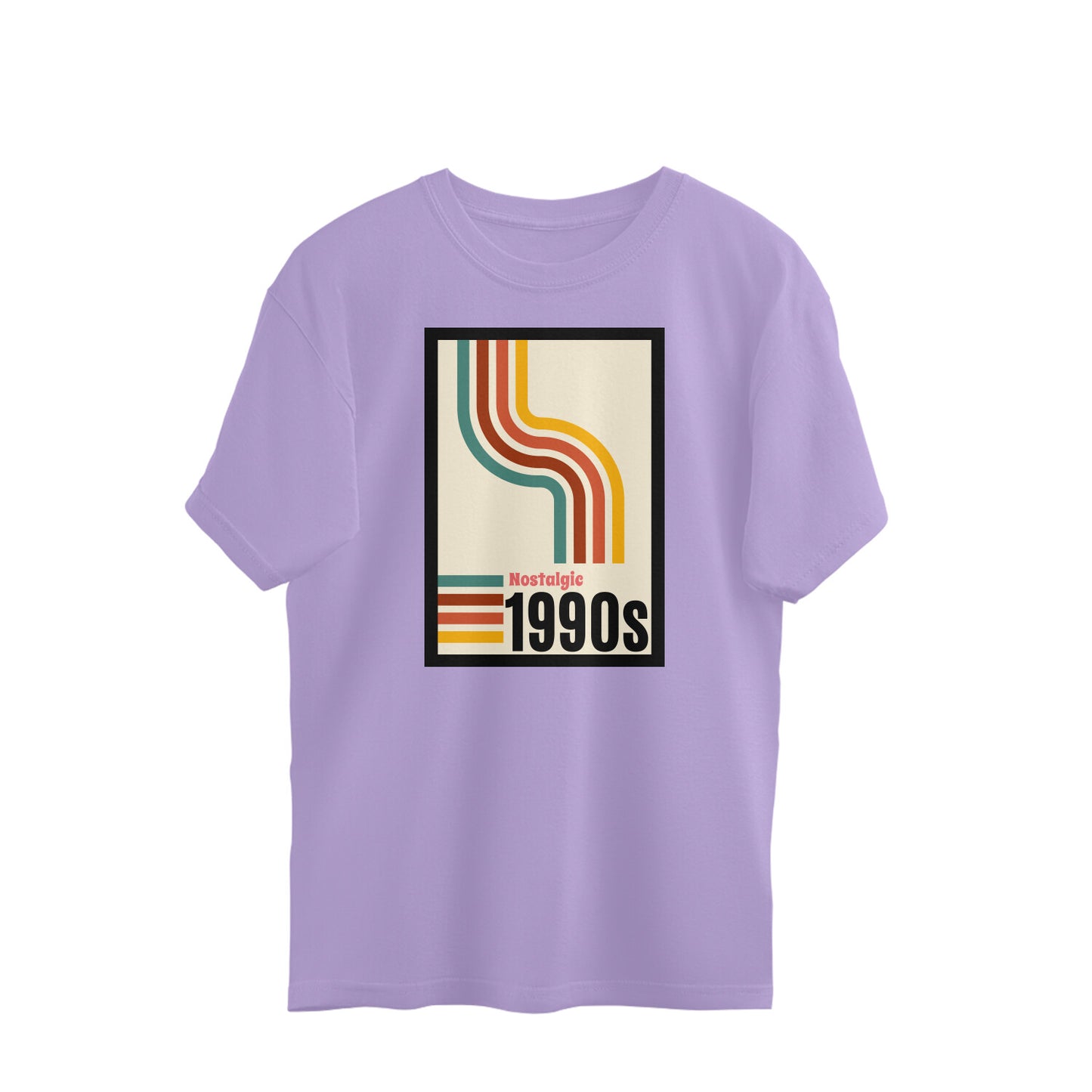 Bilkool Nostolgic 1990s Oversized T-Shirts