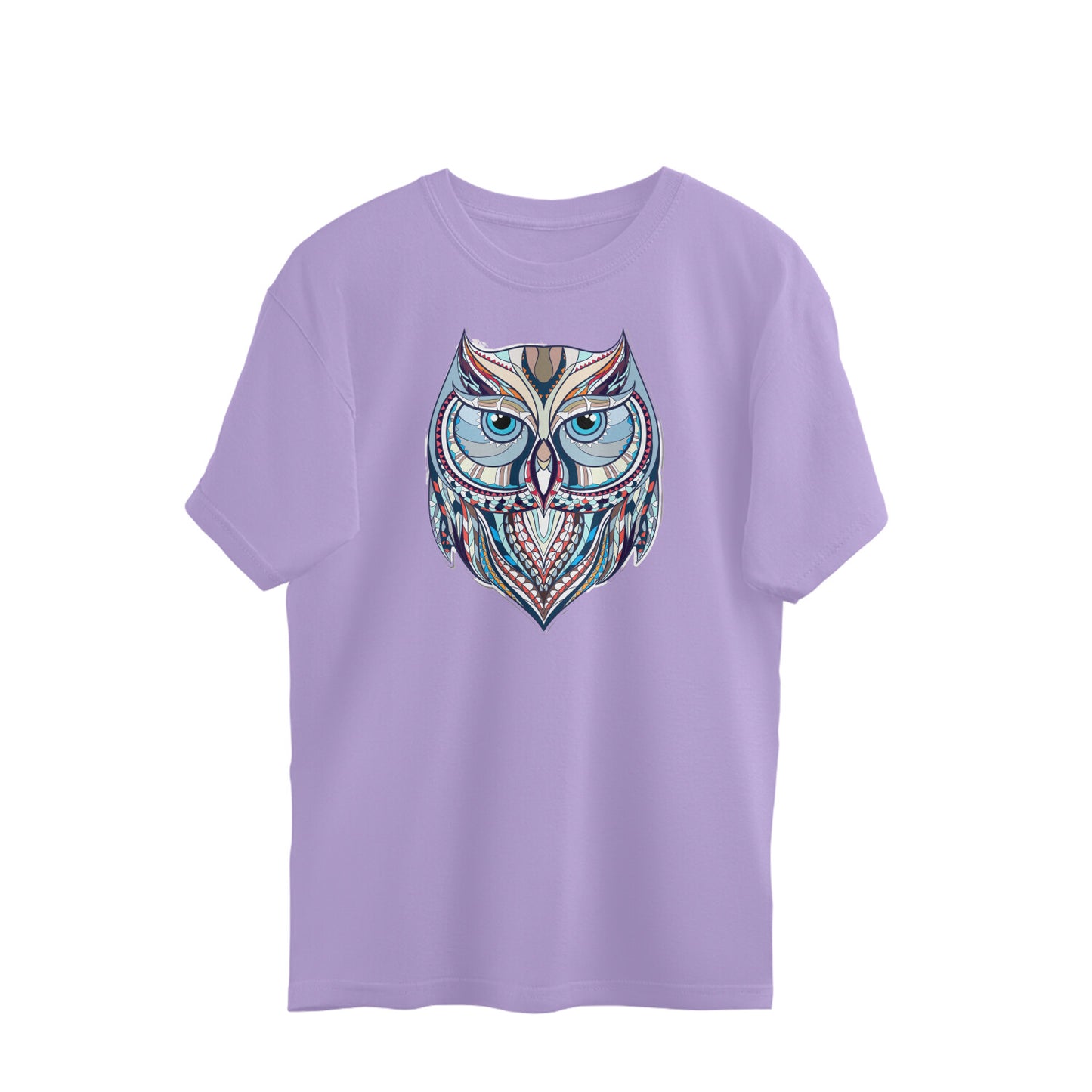 Bilkool Perched Owl Oversized T-Shirt
