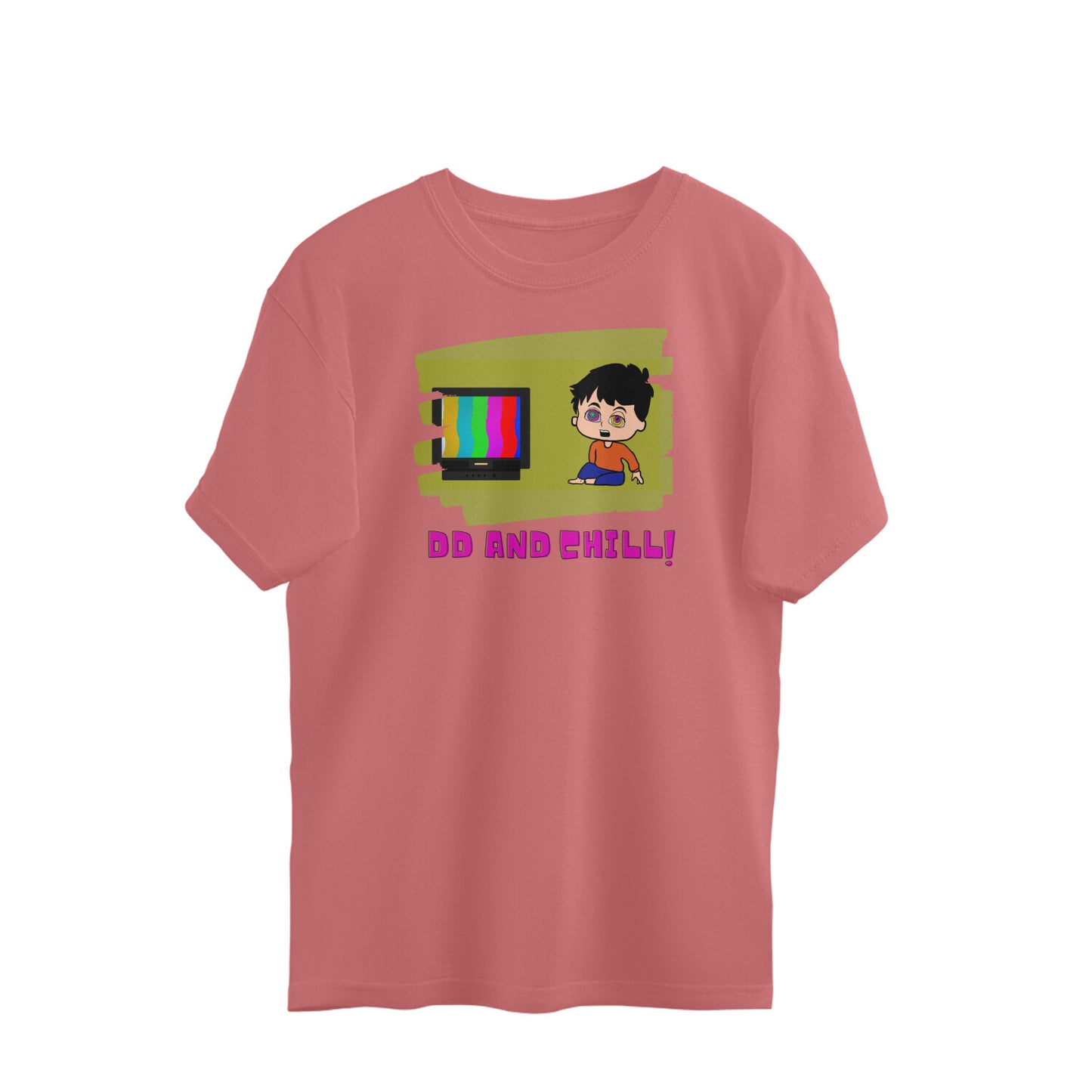Bilkool DD and Chill Oversized T-Shirts