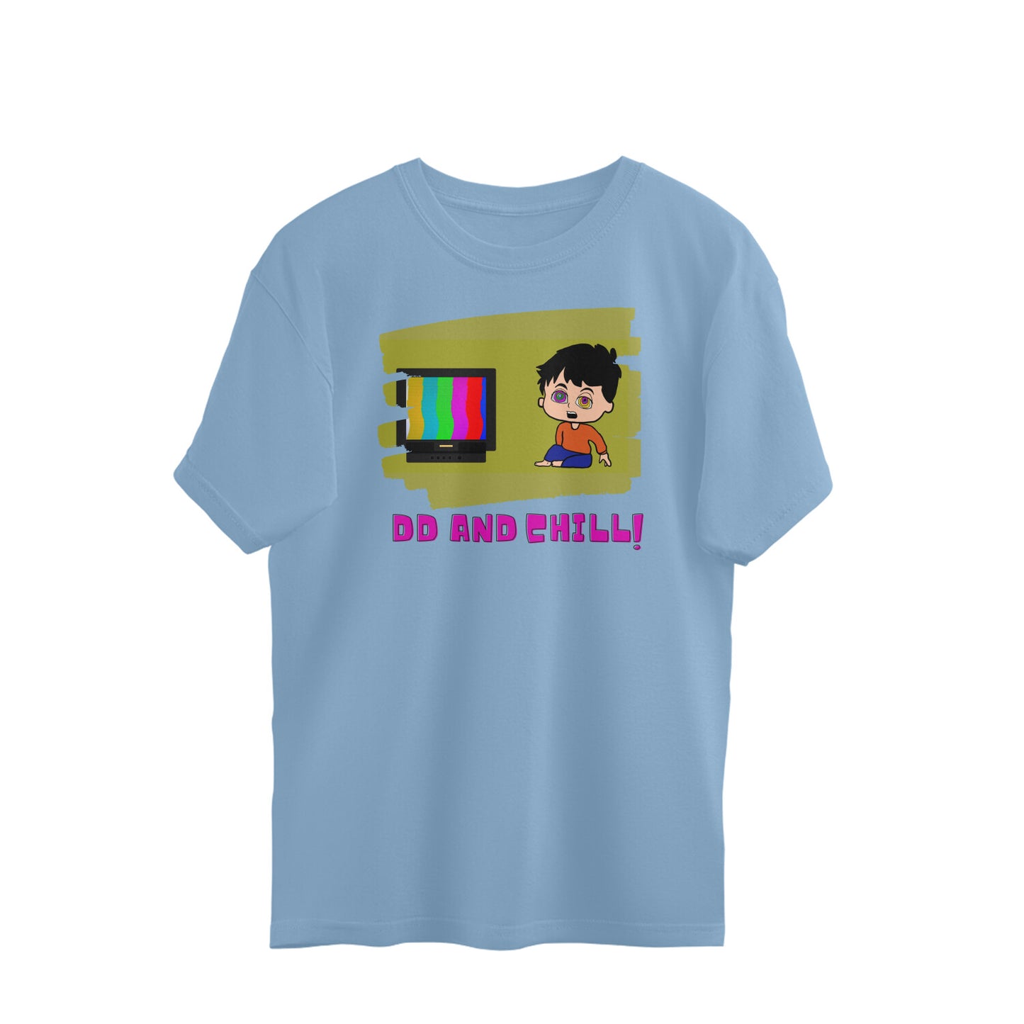 Bilkool DD and Chill Oversized T-Shirts