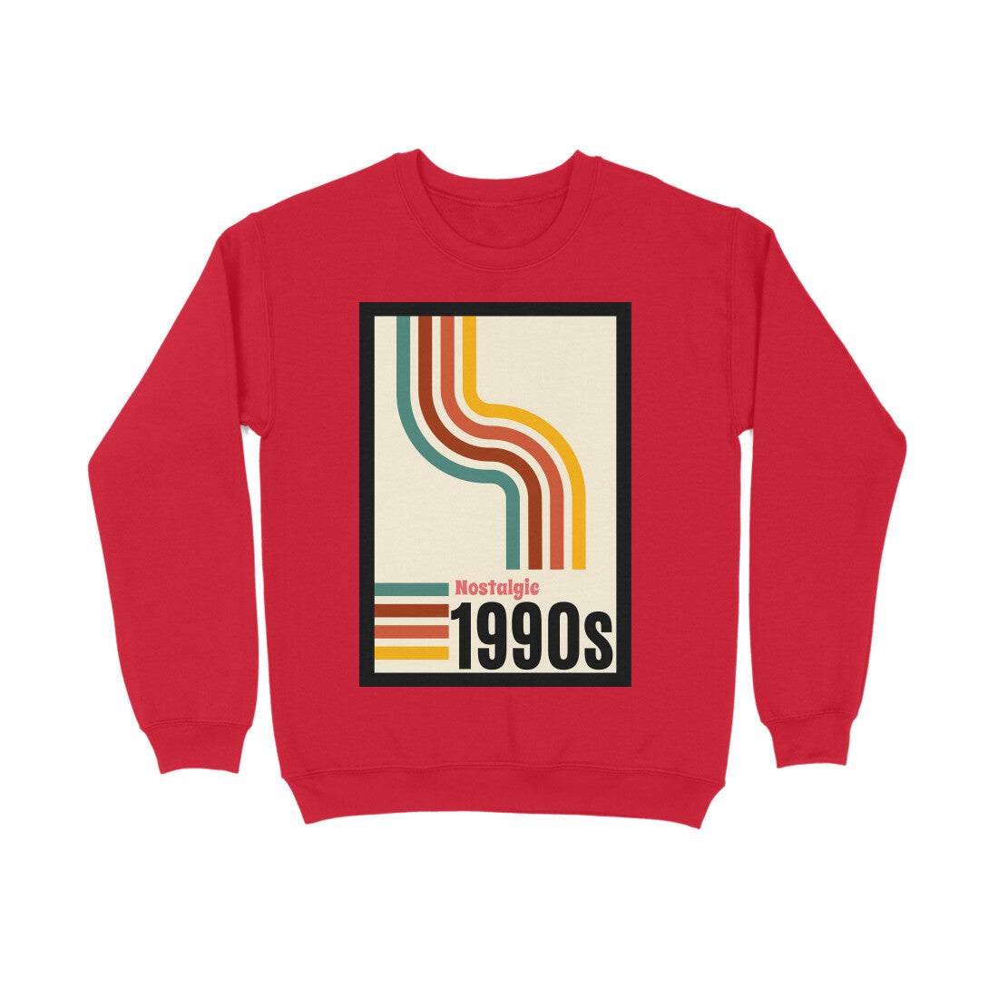Bilkool Nostolgic 1990s Cotton Sweatshirt