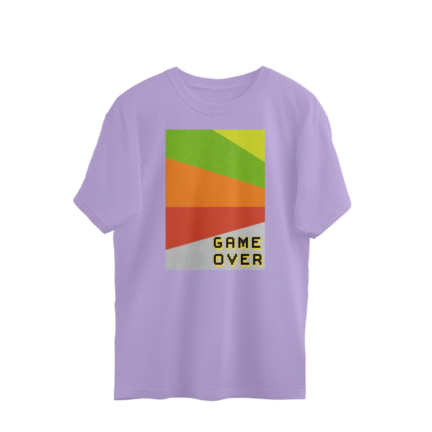 Bilkool Game Over Oversized T-Shirt