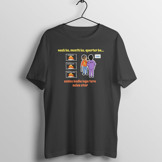 Cur8 Collection - Badla lega Cotton Half Sleeve T-Shirt