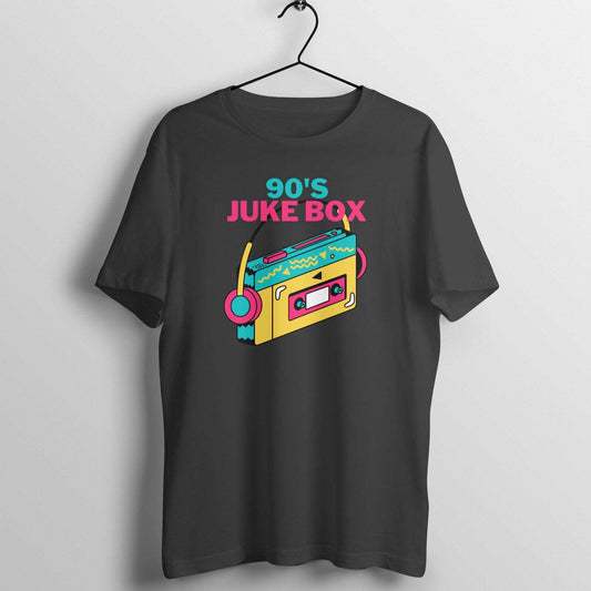 BILKOOL 90's JUKE BOX COTTON HALF SLEEVE T-SHIRT