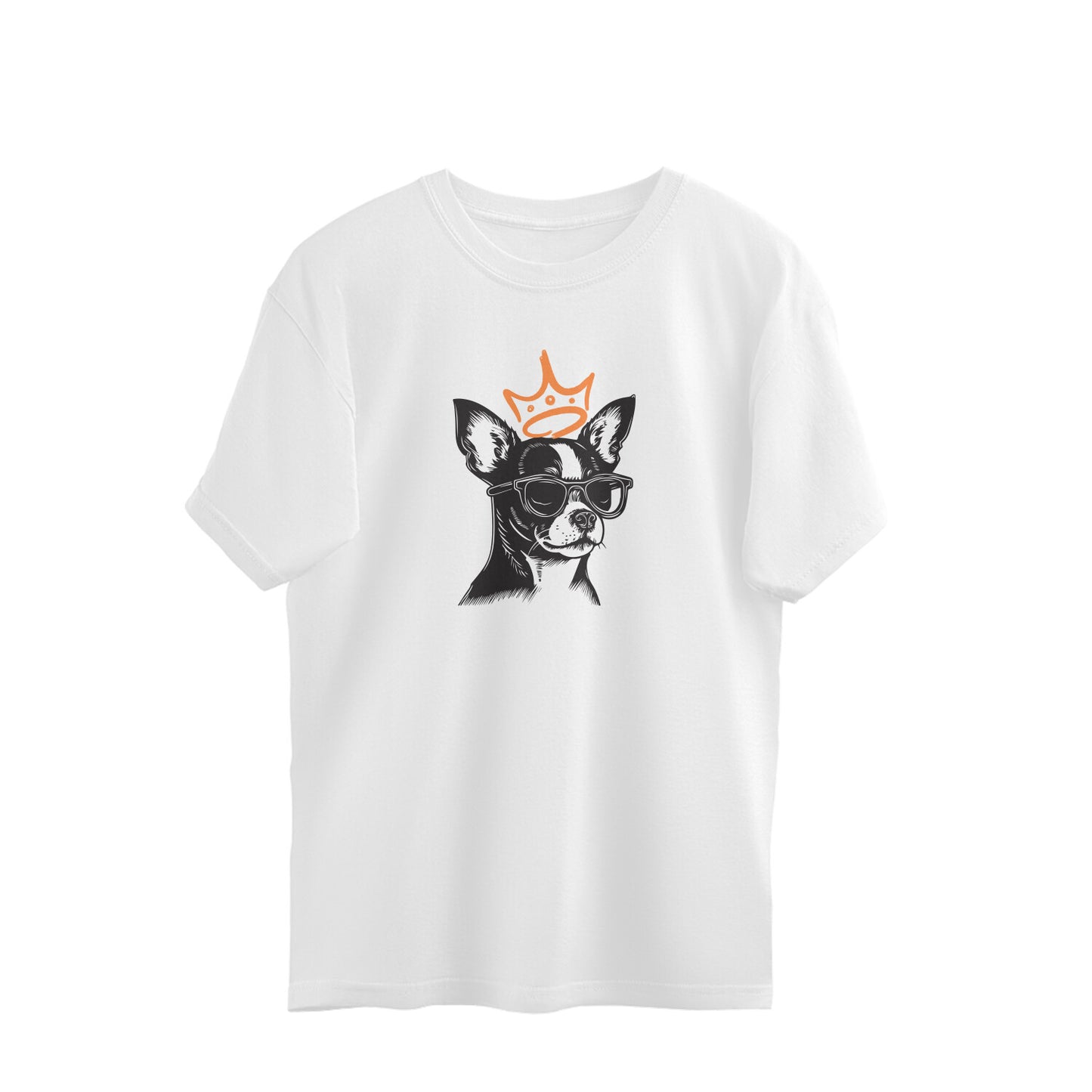 Bilkool King Dog Oversized T-Shirt