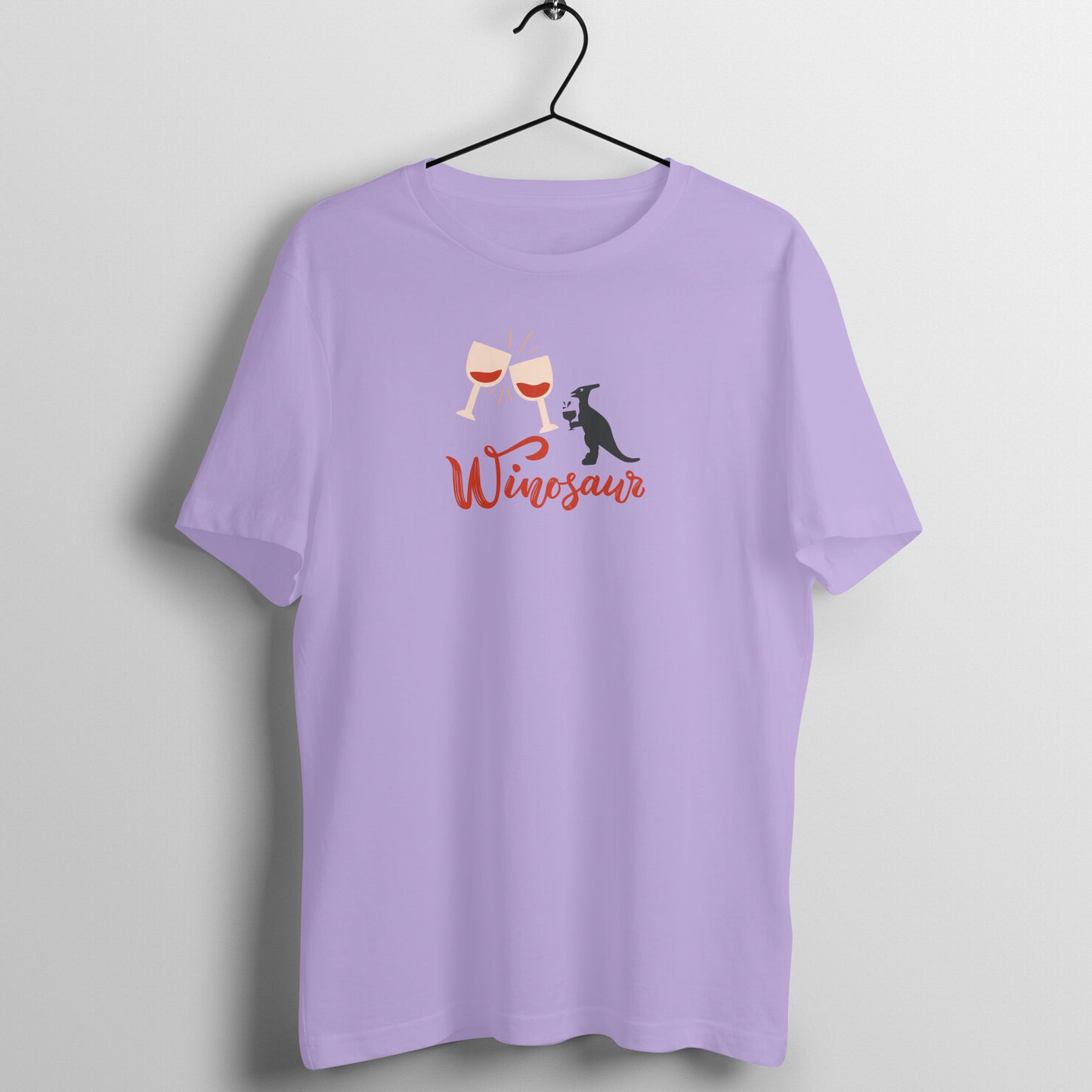 Bilkool Winosaur Cotton Half Sleeve T-Shirt for Women