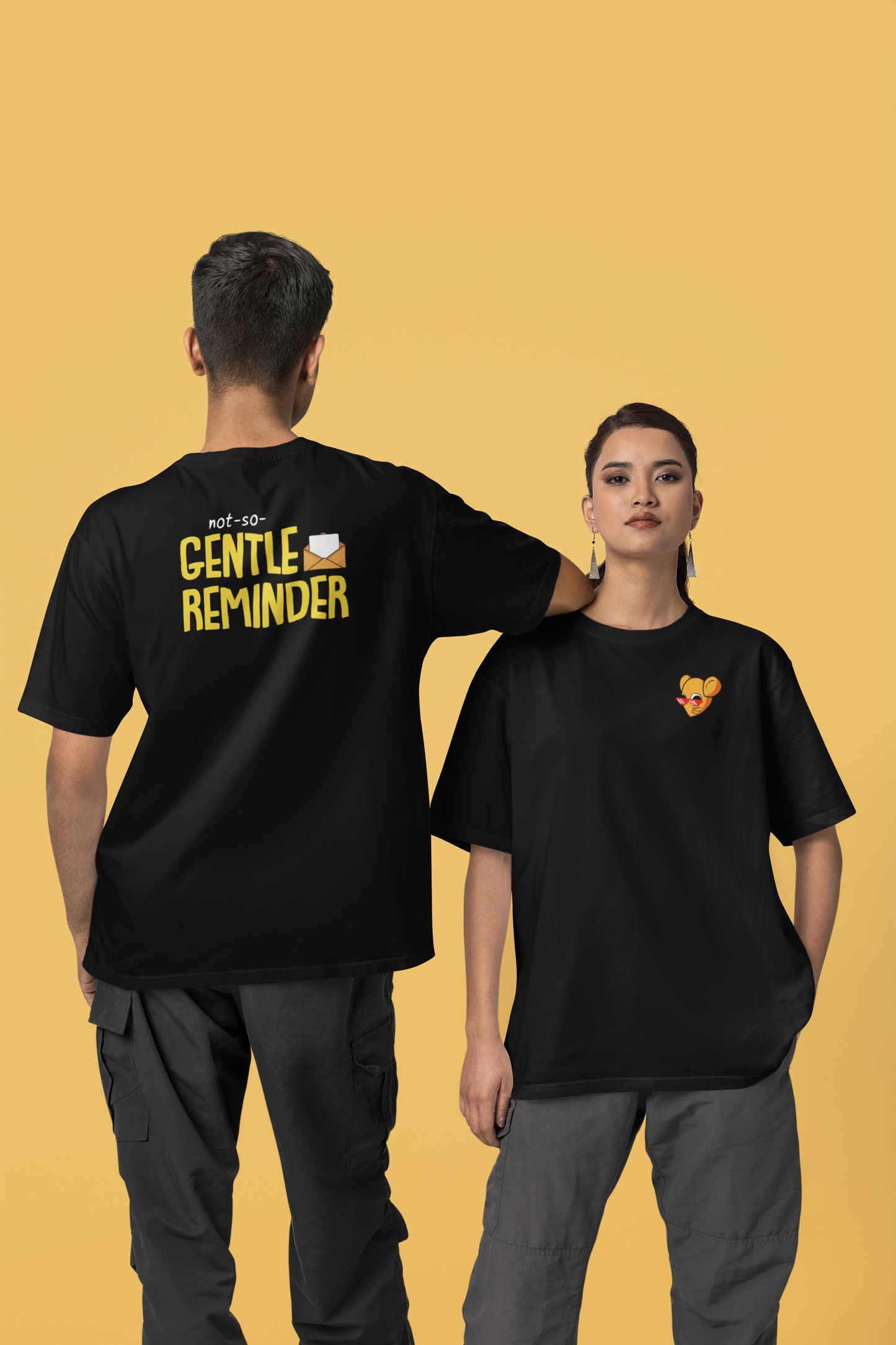 Corporat Not So Gentle Reminder Oversized T-Shirt