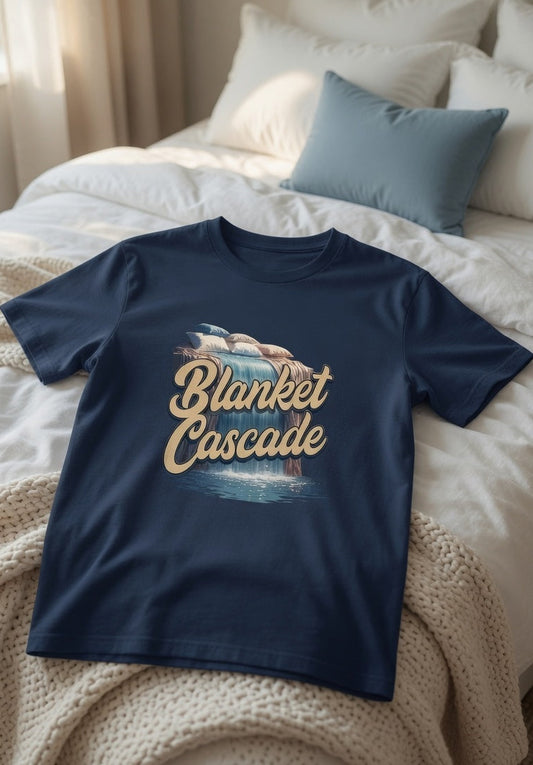 Blanket Cascade Cotton Half Sleeve T-Shirt
