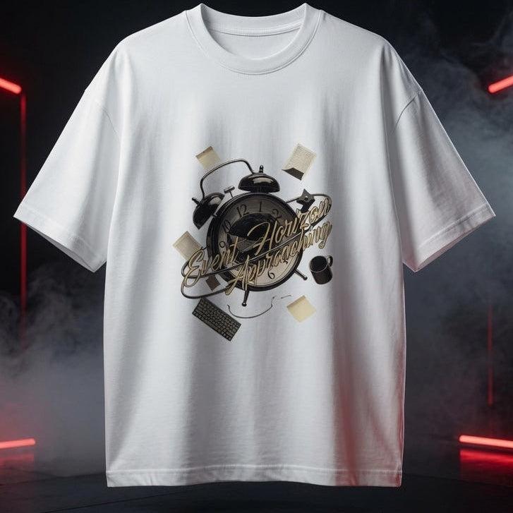 Event Horizon Cotton Oversized Half Sleeve T-Shirt