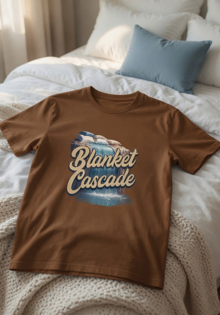 Blanket Cascade Cotton Half Sleeve T-Shirt