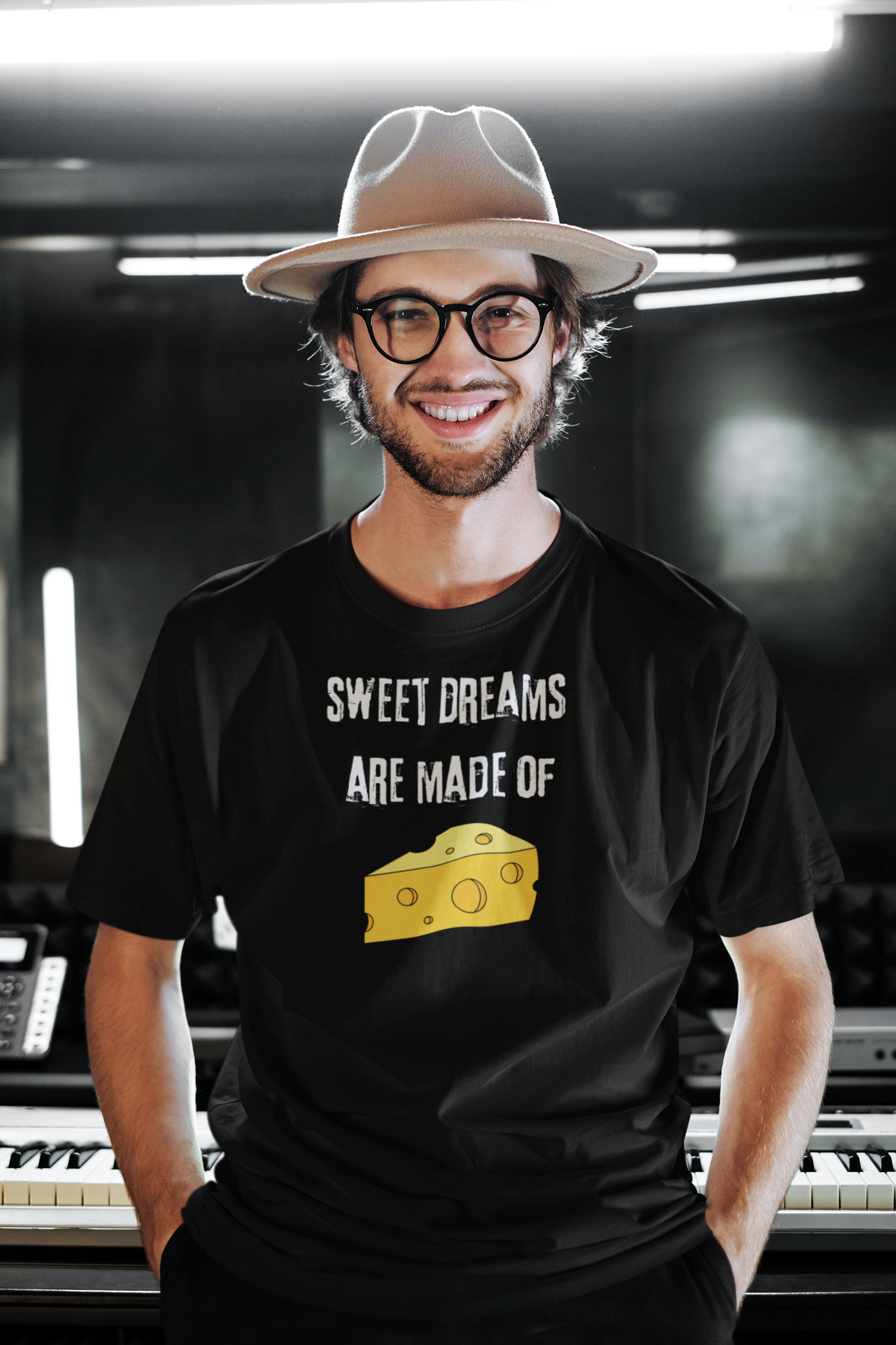 Bilkool Sweet Dreams Are Made Of Cotton Half Sleeve T-Shirt