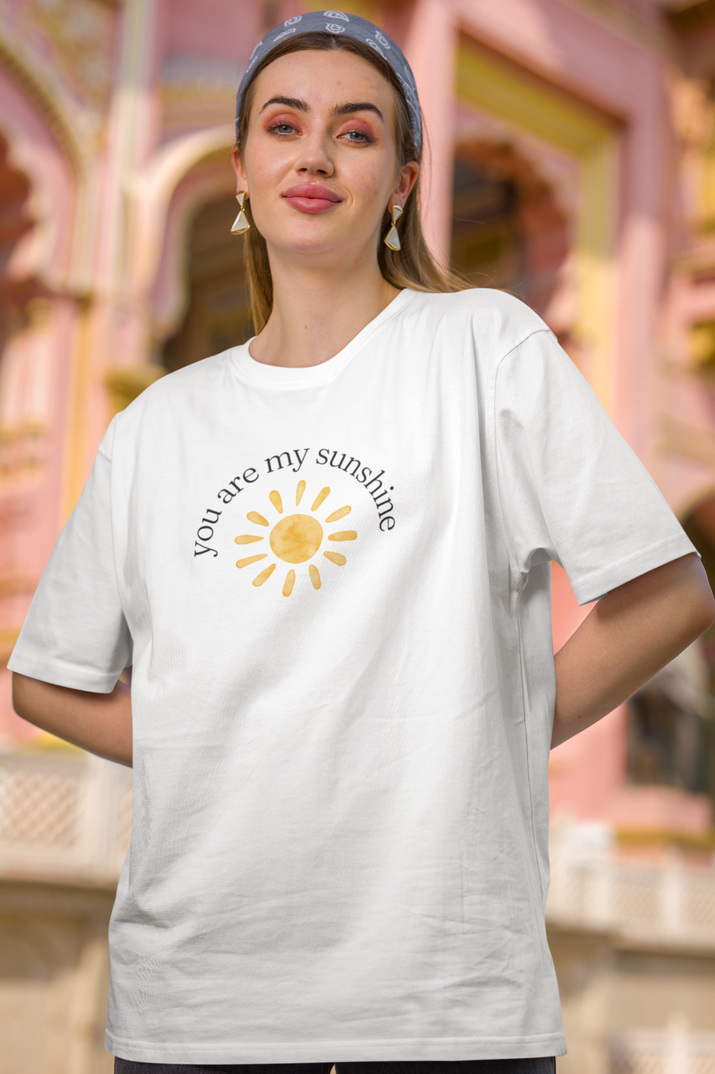 Bilkool Sunshine Oversized T-Shirt for Women