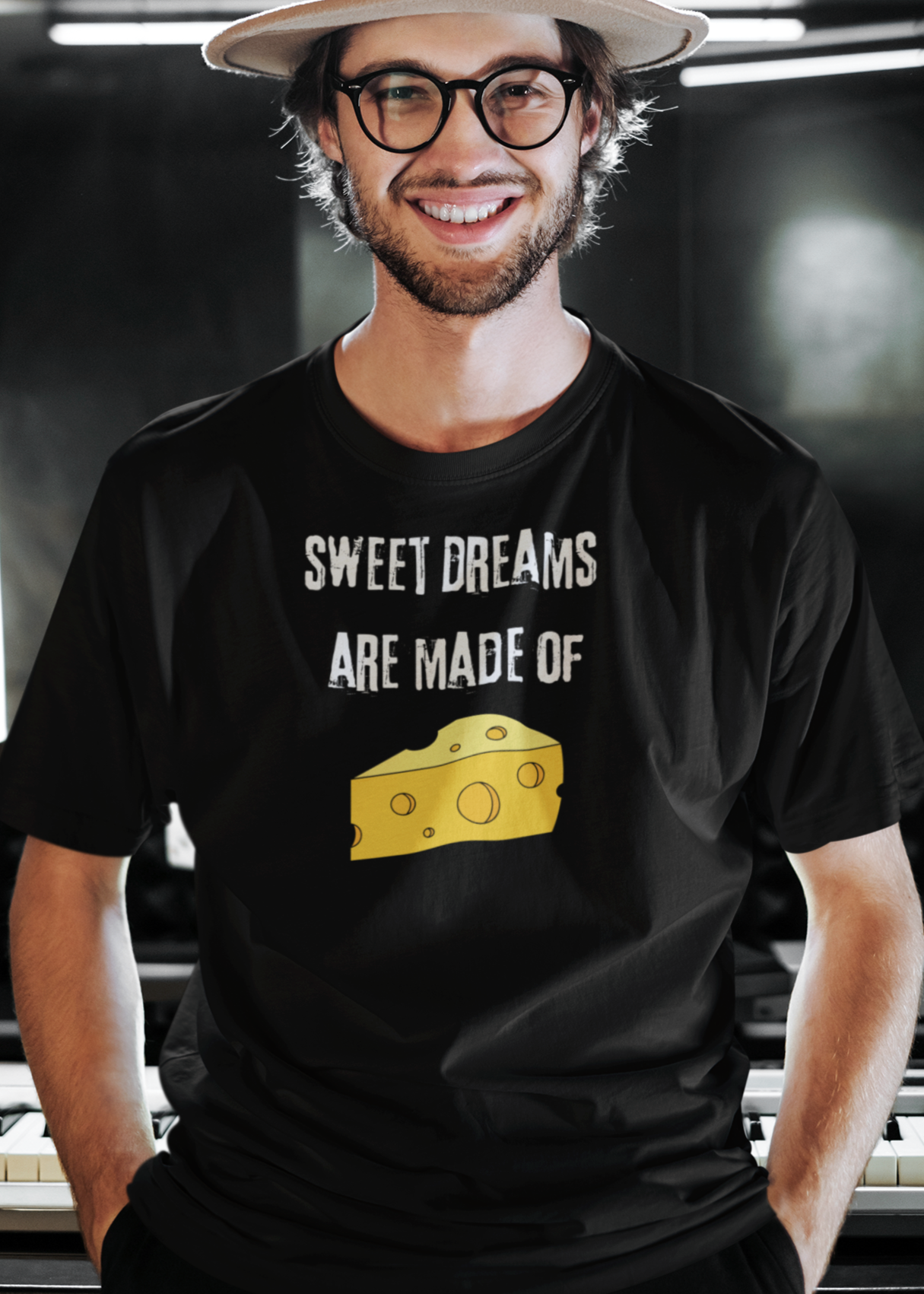 Bilkool Sweet Dreams Are Made Of Cotton Half Sleeve T-Shirt