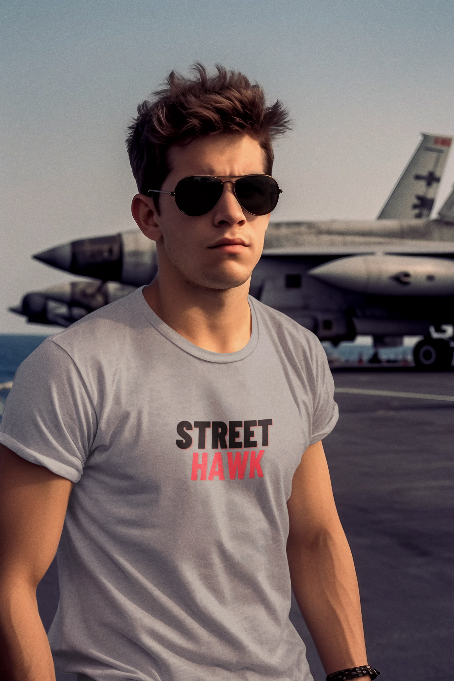 Bilkool Street Hawk Cotton Half Sleeve T-Shirt