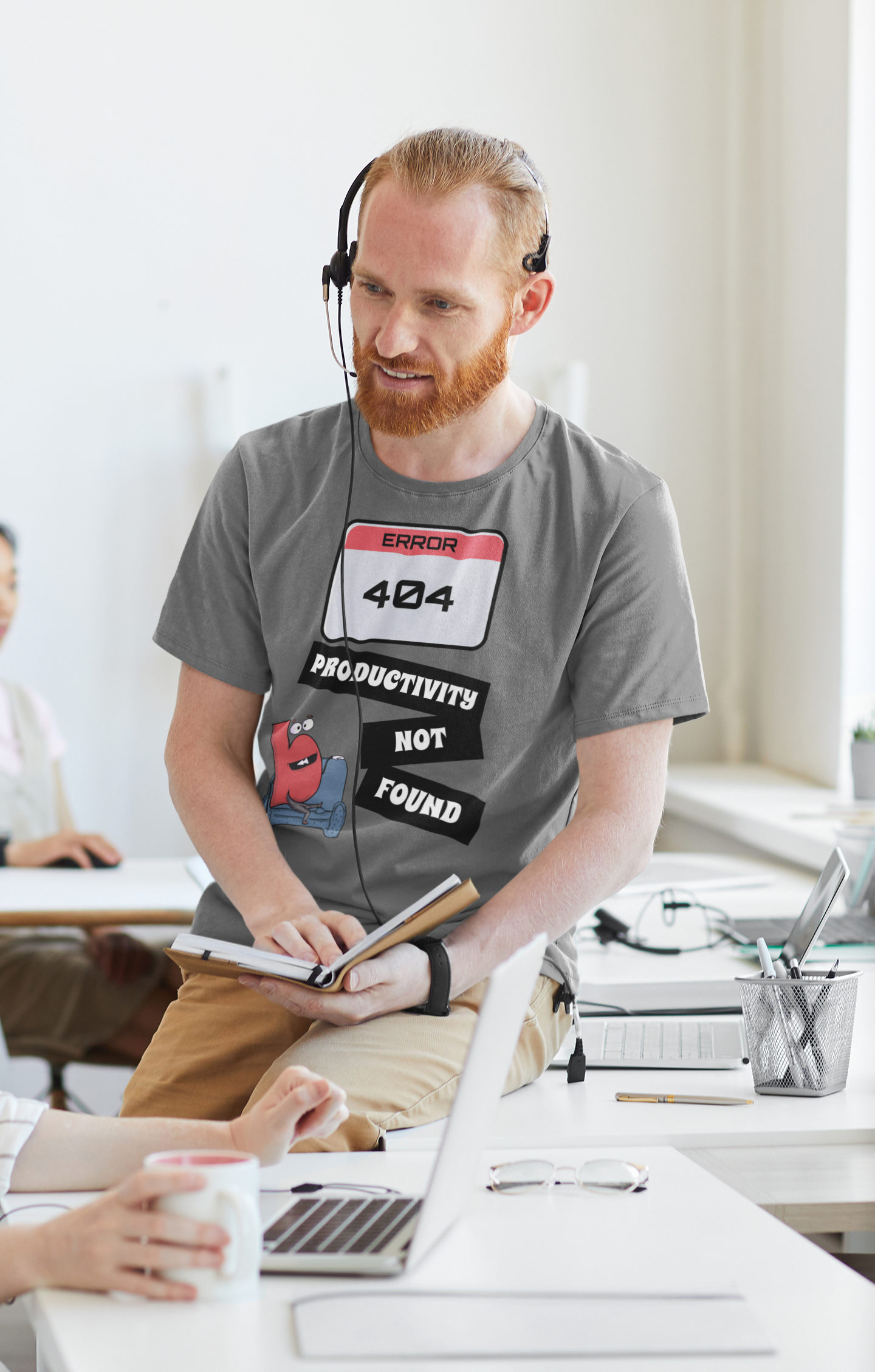 Bilkool 404 Productivity Missing Cotton Half Sleeve T-Shirt